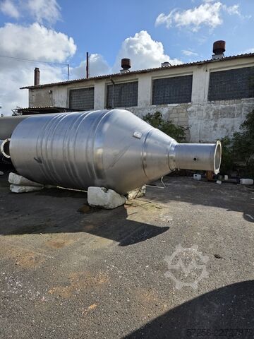 Storage tank 14500l stainless steel tank with cooling 