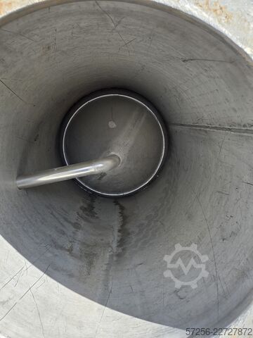 Storage tank 14500l stainless steel tank with cooling 