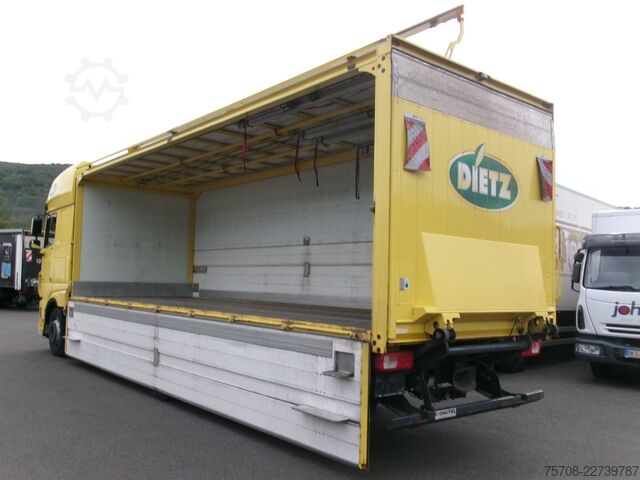 LKW mit Getränkeaufbau DAF XF 480*7,7m Schwenkwand*LBW*Lift/Lenk*Standklima