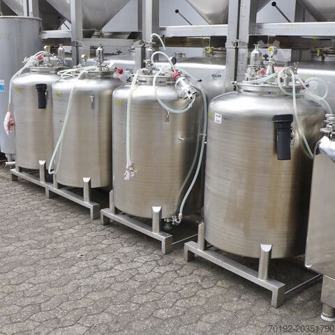 500 liter pressure tank made of V4A  8640