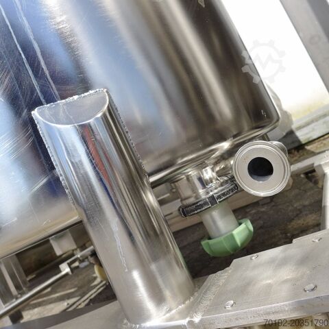 500 liter pressure tank made of V4A  8640