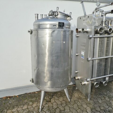 750 liter heatable/coolable pressure tank made of V4A Gross Apparatebau 7272