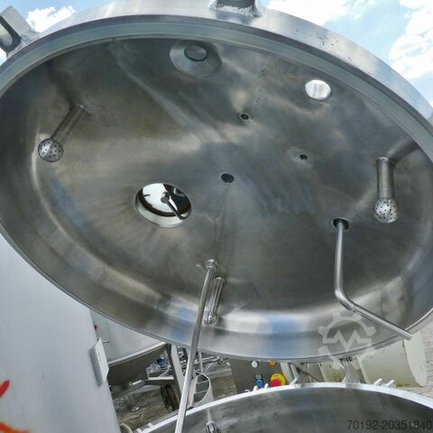 200 liter Terlet anchor agitator tank made of V4A terlet 7095