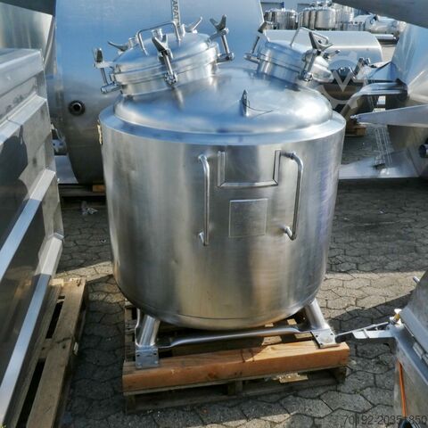 650 liter heatable/coolable pressure tank made of V4A Precision Stainless 6977