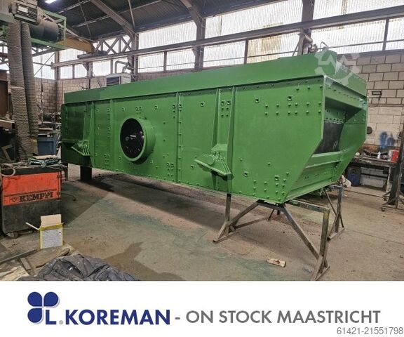 Siebanlage Böhringer 20/60-2 Böhringer Surface: 6000 x 2000 mm –2 decks Screening machine Böhringer 20/60-2