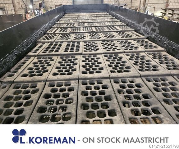 Siebanlage Böhringer 20/60-2 Böhringer Surface: 6000 x 2000 mm –2 decks Screening machine Böhringer 20/60-2