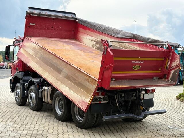 Tipper truck MERCEDES-BENZ Arocs 3246 8x4 Kipper Meiller Bordmatic