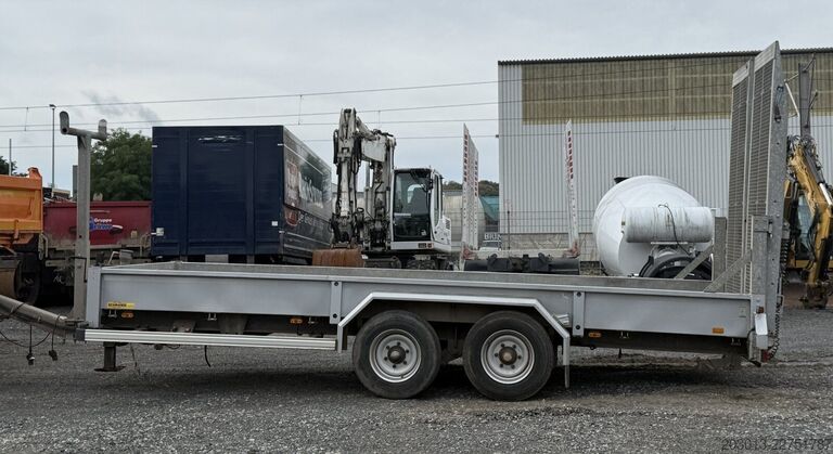 Low loader trailer HUMBAUR HS 106020 BS Anhänger mit Laderampe