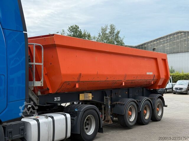 Tipper semitrailer SCHWARZMÜLLER LIS 3/E Kippauflieger 3 Achse *1 Liftachse