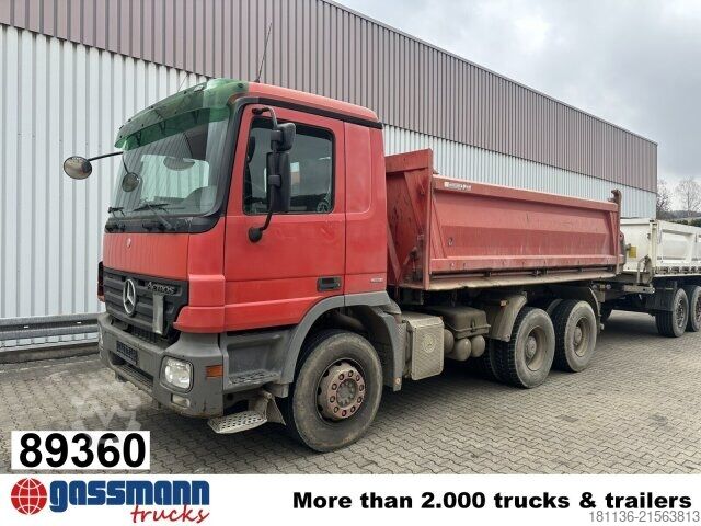 Kipper LKW Mercedes-Benz Actros 2641 K 6x4,MP II, Meiller, Rollplane