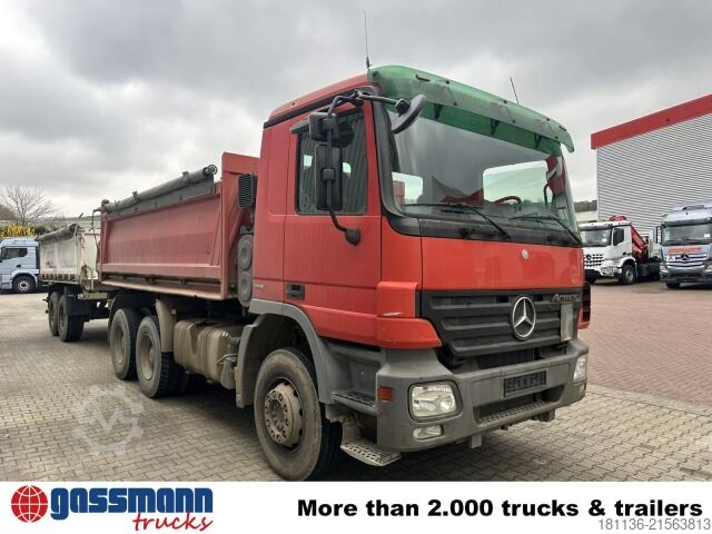 Kipper LKW Mercedes-Benz Actros 2641 K 6x4,MP II, Meiller, Rollplane