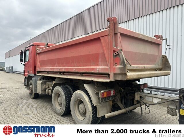 Kipper LKW Mercedes-Benz Actros 2641 K 6x4,MP II, Meiller, Rollplane