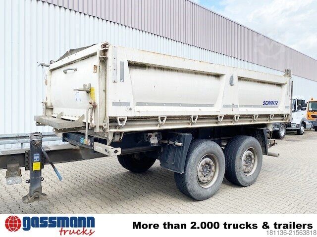 Dreiseitenkipper Anhänger Schmitz ZKI 18-4.9 Stahlbordwände, ca. 10,3m³