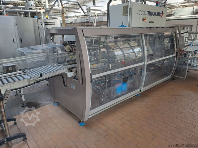 Kartoniere für Flaschen, Dosen und Kartons PRASMATIC (by Robopac) TC 300 W | wrap-around |30 pack/min