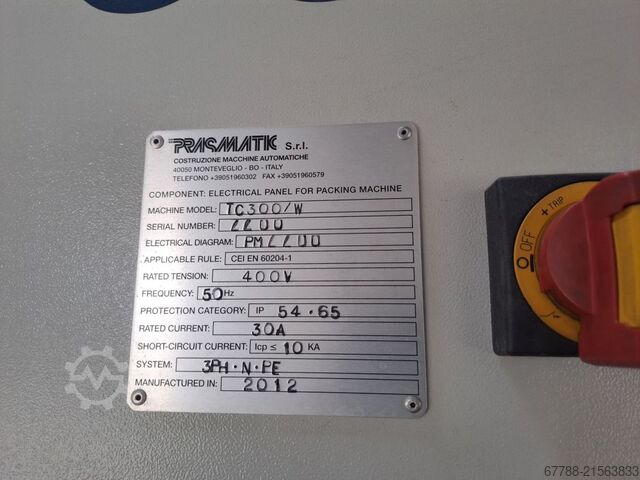 Kartoniere für Flaschen, Dosen und Kartons PRASMATIC (by Robopac) TC 300 W | wrap-around |30 pack/min