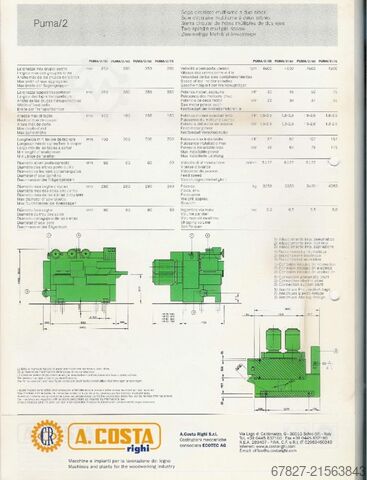 Vielblattsäge Costa PUMA 2/50