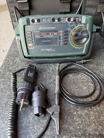 Installationsprüfgerät Gossen Metrawatt SECUTEST Pro IEC 62353 Tester instalacji Gossen Metrawatt SECUTEST Pro IEC 62353 Tester instalacji Gossen Metrawatt SECUTEST Pro IEC 62353