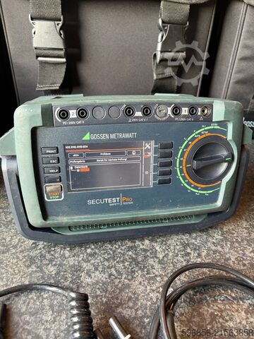 Installationsprüfgerät Gossen Metrawatt SECUTEST Pro IEC 62353 Tester instalacji Gossen Metrawatt SECUTEST Pro IEC 62353 Tester instalacji Gossen Metrawatt SECUTEST Pro IEC 62353