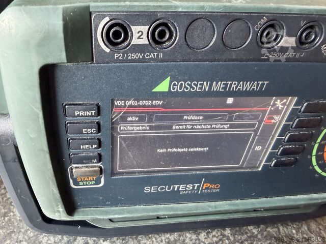 Installationsprüfgerät Gossen Metrawatt SECUTEST Pro IEC 62353 Tester instalacji Gossen Metrawatt SECUTEST Pro IEC 62353 Tester instalacji Gossen Metrawatt SECUTEST Pro IEC 62353