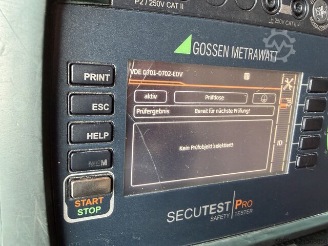 Installationsprüfgerät Gossen Metrawatt SECUTEST Pro IEC 62353 Tester instalacji Gossen Metrawatt SECUTEST Pro IEC 62353 Tester instalacji Gossen Metrawatt SECUTEST Pro IEC 62353