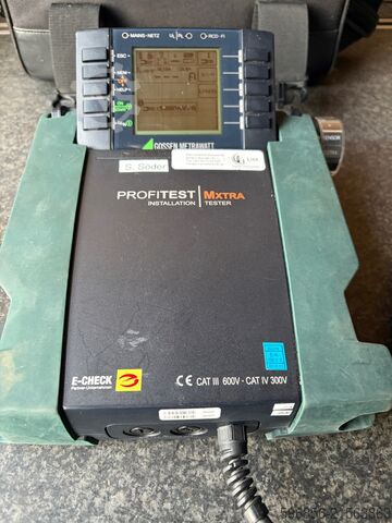 Installationsprüfgerät Gossen Metrawatt PROFITEST MXTRA CAT III CAT IV Tester instalacji Gossen Metrawatt PROFITEST MXTRA CAT III CAT IV Tester instalacji Gossen Metrawatt PROFITEST MXTRA CAT III CAT IV