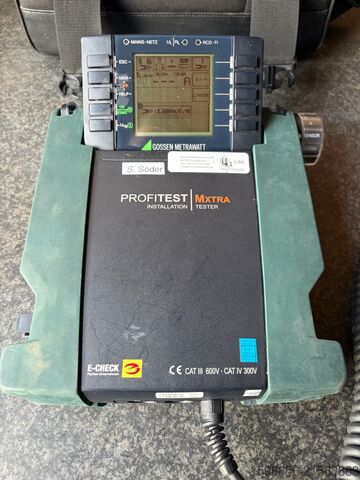 Installationsprüfgerät Gossen Metrawatt PROFITEST MXTRA CAT III CAT IV Tester instalacji Gossen Metrawatt PROFITEST MXTRA CAT III CAT IV Tester instalacji Gossen Metrawatt PROFITEST MXTRA CAT III CAT IV