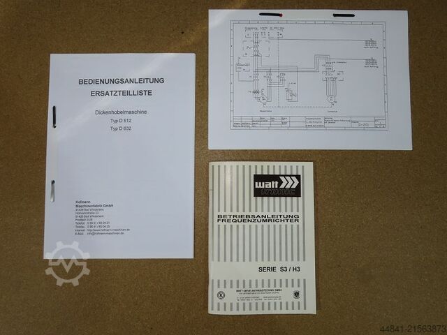 Dickenhobelmaschine Hofmann D 632