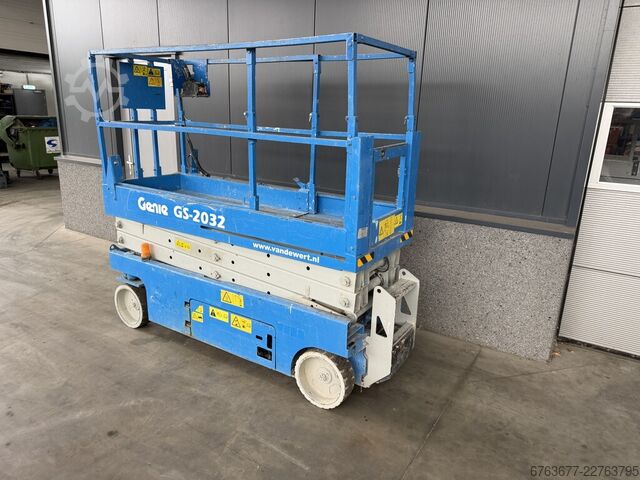 Genie GS-2032 scissor lift, aerial work platform, 2006 / 1,010 hours, 8 m working height GENIE Genie GS-2032 schaarlift schaar hoogwerker 2006 / 1010uur 8mtr werkhoogte