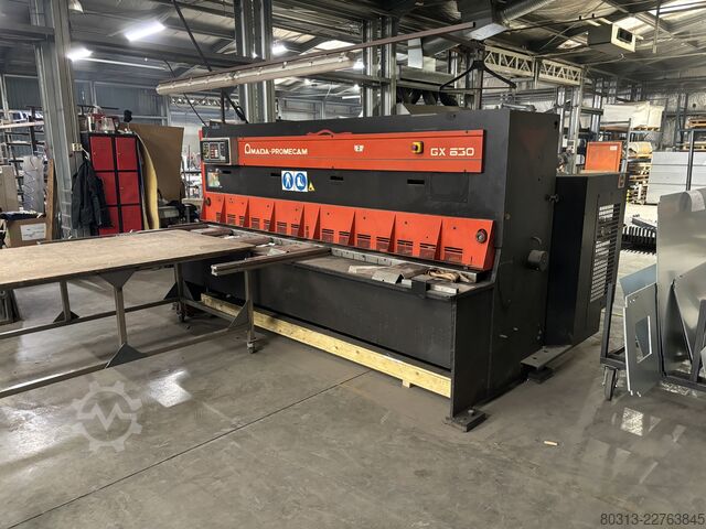 Hydraulische Tafelschere AMADA GX 630 3050x6mm