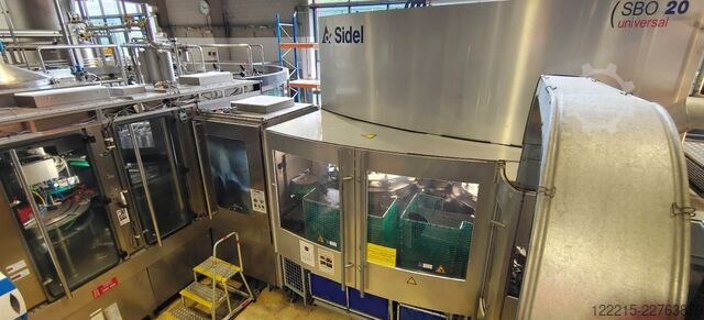 SIDEL SBO 20 Universal Combi Blasmaschine, Füller, Verschließer, Combiblock (2005) SIDEL Blasmaschine, Füller, Verschließer, Combiblock