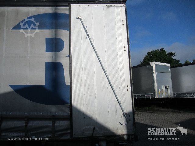 Open semitrailer with tarp Schmitz Cargobull Curtainsider Mega Getränke