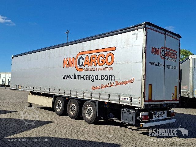 Open semitrailer with tarp Schmitz Cargobull Curtainsider Standard Getränke