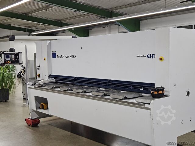Guillotine shear 3050x6 mm Trumpf Trushear 5063