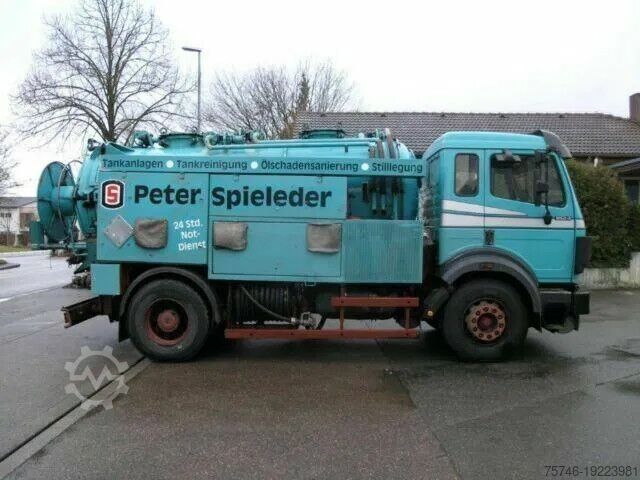 Saugfahrzeug Mercedes-Benz ASSMANN SAUG SPÜL A3 TANK +KOMBIFZ f. Diesel/ H...