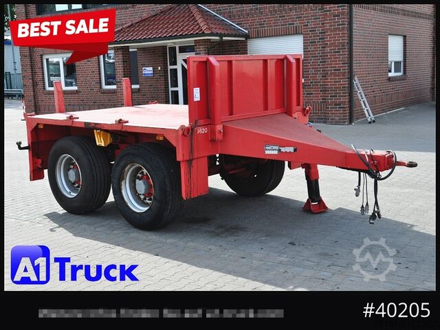 Open trailer GOLDHOFER Ballast Kran Gewichte Goldhofer