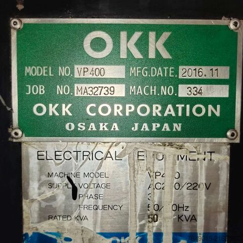 Universal-Bearbeitungszentrum OKK VP400