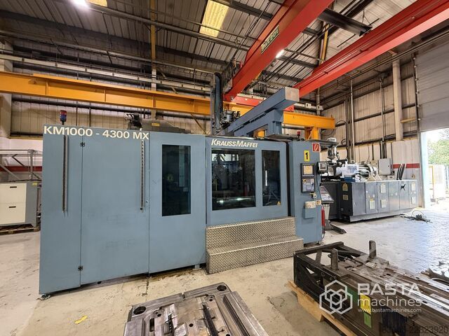 Krauss Maffei KM 1000-4300MX (2008) 2K bolt on unit Krauss Maffei KraussMaffei KM 1000-4300MX