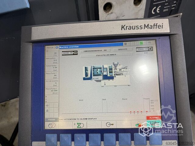 Krauss Maffei KM 1000-4300MX (2008) 2K bolt on unit Krauss Maffei KraussMaffei KM 1000-4300MX