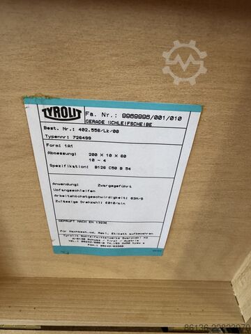 Conveyor Schleifscheiben HSS für  Weinig Rondamat Schleifscheiben