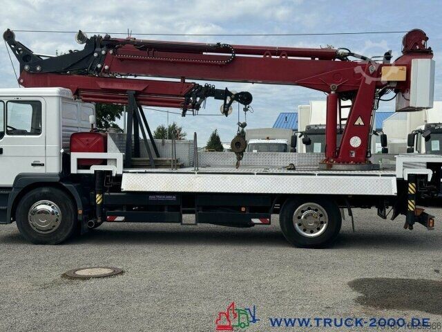 Autokran MAN 18.260 Cormach Dachdeck- Montagekran 35m + Winde