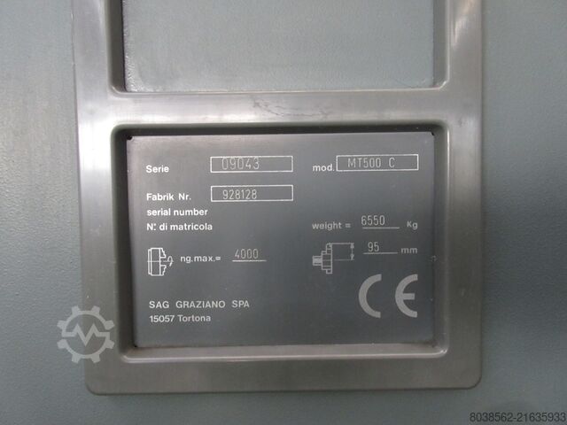 CNC lathe SAG Graziano MT500 C