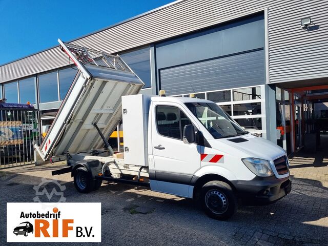 Kipper Mercedes-Benz Sprinter 516 CDI Kipper Euro 6 Hijskraan 250 kg