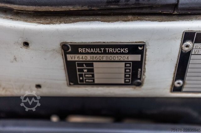 Koffer RENAULT D19 280 DTI+DHOLLANDIA 3T.
