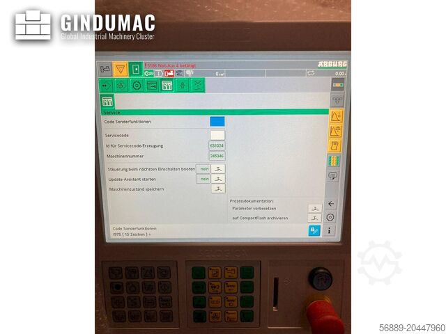 Hydraulische Spritzgießmaschine Arburg ALLROUNDER 1200 t 1000 - 400