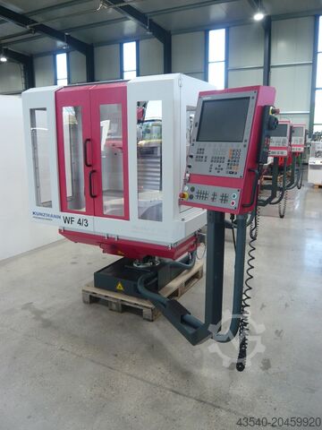 Fräsmaschine Kunzmann WF4/3 TNC320 wenig Betriebsstunden