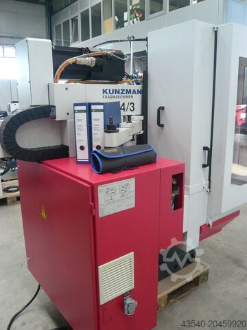 Fräsmaschine Kunzmann WF4/3 TNC320 wenig Betriebsstunden