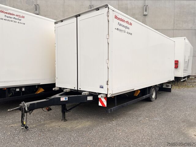 Kofferanhänger Möslein EK 1- D 7,3  1 Achs Kofferanhänger Durchladen7,08 m lang