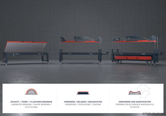 MODULAR Vacuum press COLUMBUS PIONEER