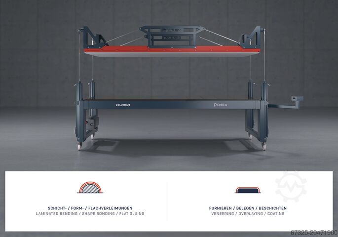 MODULAR Vacuum press COLUMBUS PIONEER