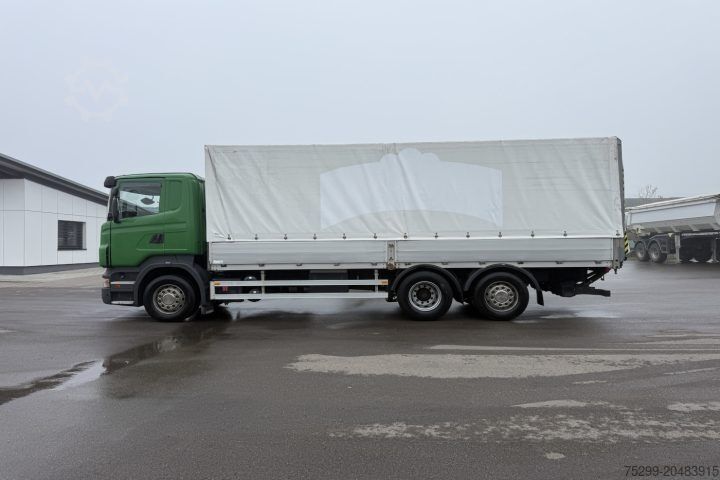 LKW mit Pritsche (offen) Scania R 380 LB 6x2 Plane / HB / Swiss-Vehicle